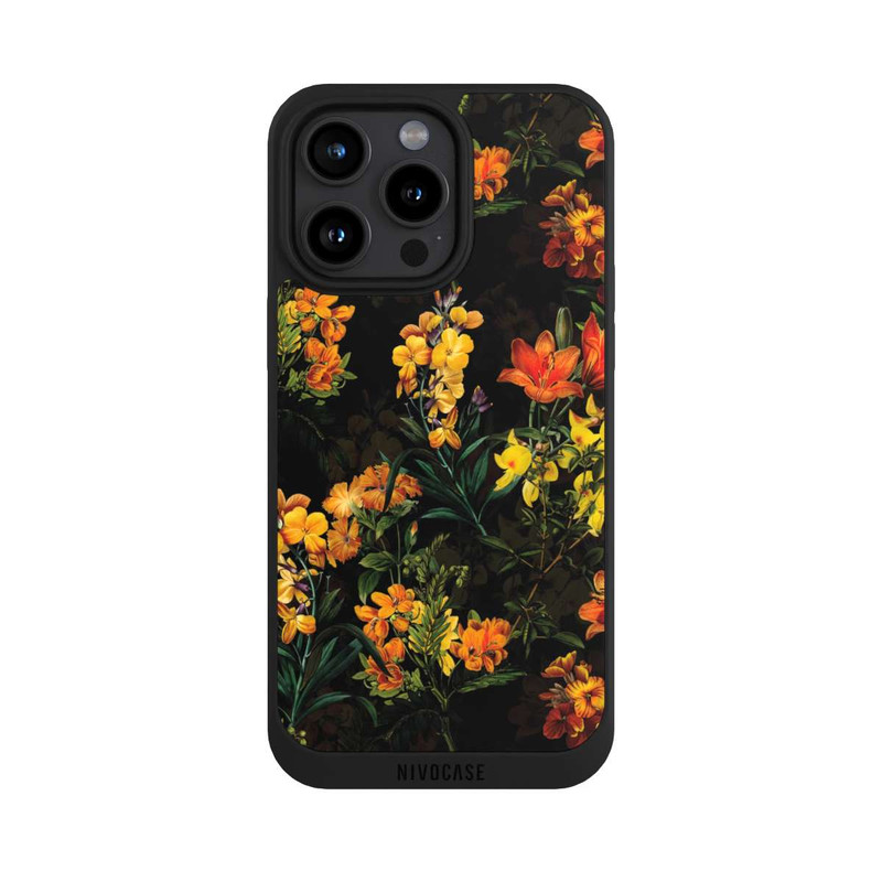 iPhone 15 Pro Max NIVOpure Colorful Flowers Yellow