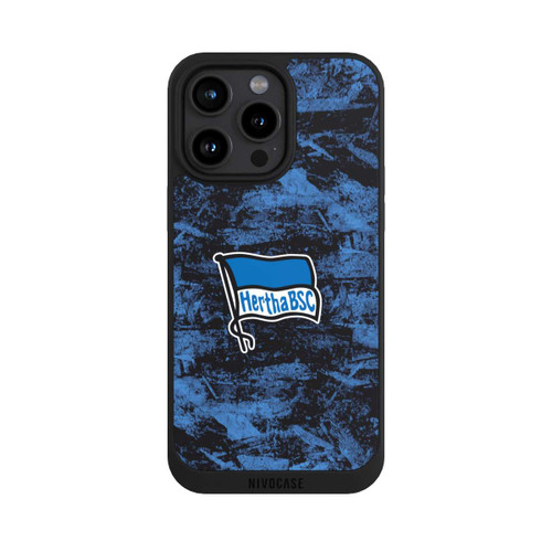 Apple iPhone 15 Pro Max NIVOpure Hertha BSC Logo | Grunge 