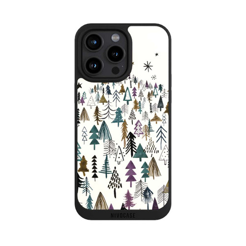 Apple iPhone 15 Pro Max NIVOpure Bergbäume Wald Lila