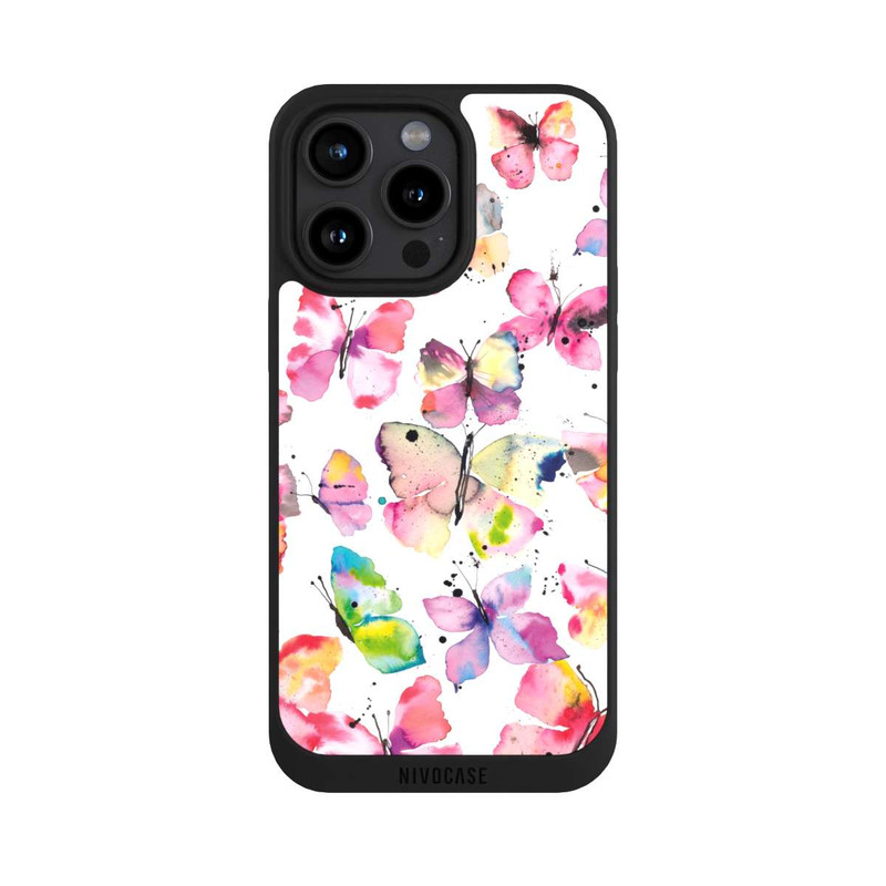 iPhone 15 Pro Max NIVOpure Aquarell Frühlingsschmetterlinge