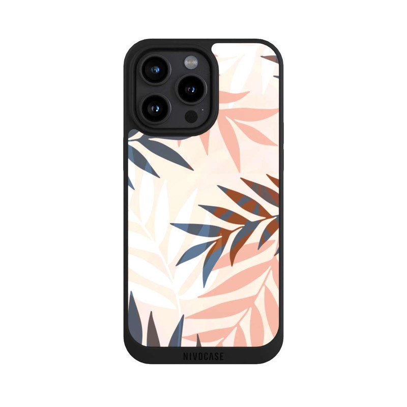 iPhone 15 Pro Max NIVOpure Pastell Palmen Thema