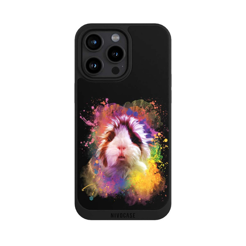 iPhone 15 Pro Max NIVOpure Cochon d'Inde Projection de Couleurs