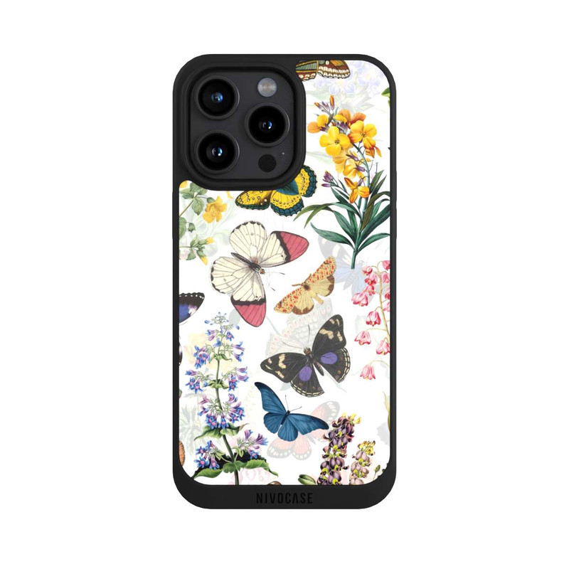 iPhone 15 Pro Max NIVOpure Field Flowers and Butterflies