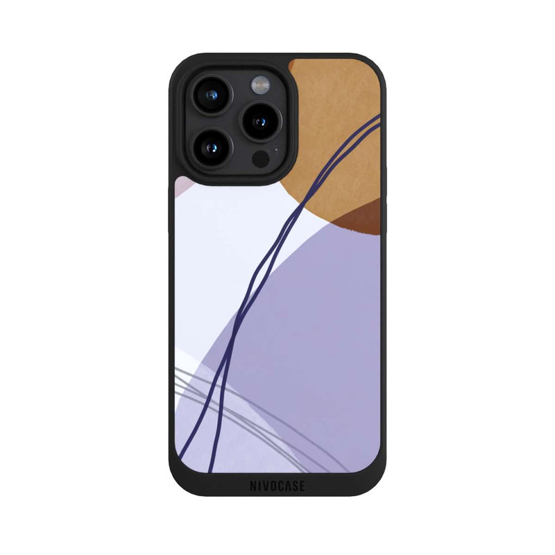 iPhone 15 Pro Max NIVOpure Grafisch 266 Violet