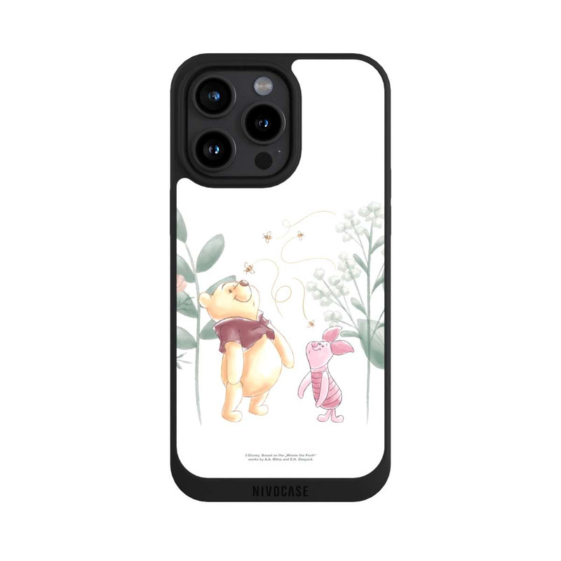 iPhone 15 Pro Max NIVOpure Winnie Ourson Porcinet Eucalyptus
