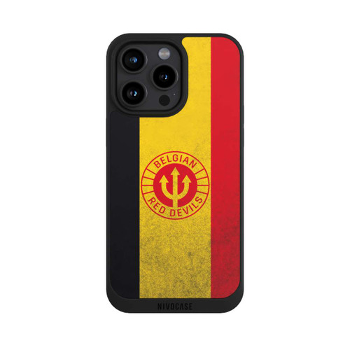 Apple iPhone 15 Pro Max NIVOpure Diables Rouges Belges Drapeau