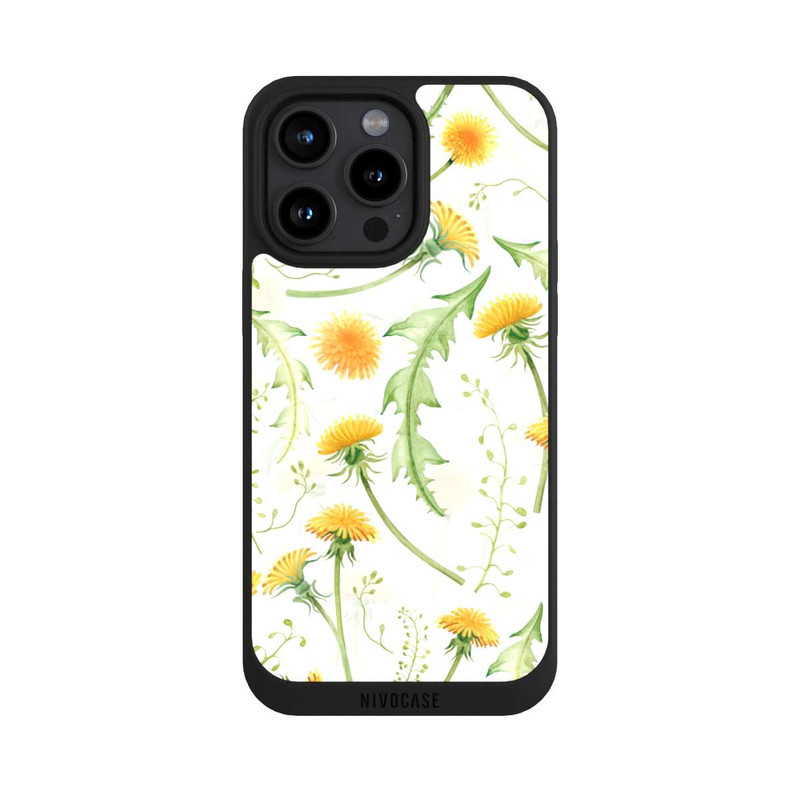 iPhone 15 Pro Max NIVOpure Löwenzahn Muster