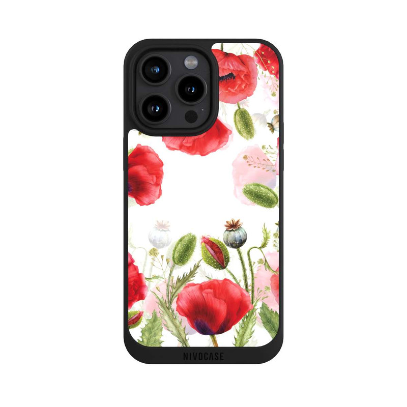 iPhone 15 Pro Max NIVOpure Poppies Frame