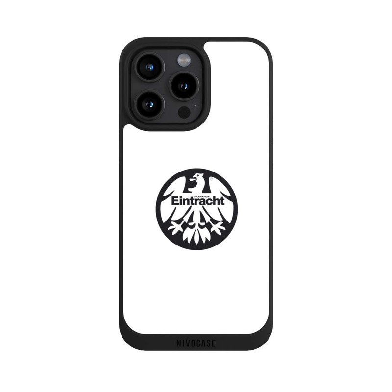 iPhone 15 Pro Max NIVOpure Logo Adler 1980 Schwarz