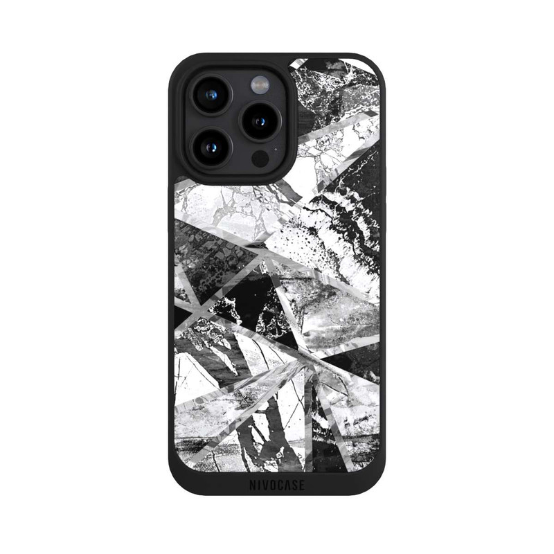 iPhone 15 Pro Max NIVOpure Monochrome Marble Tiles