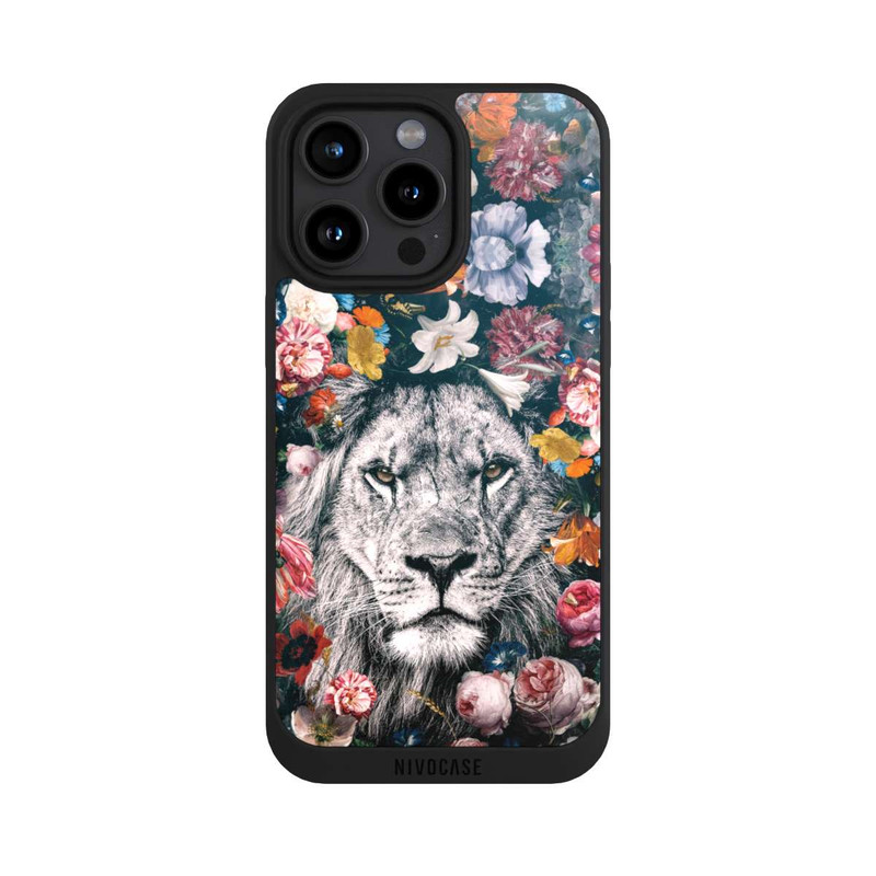 iPhone 15 Pro Max NIVOpure Lion Flowers