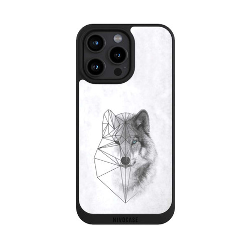 Apple iPhone 15 Pro Max NIVOpure Polygonic Wolf