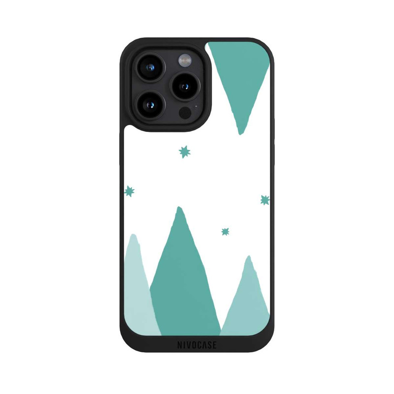 iPhone 15 Pro Max NIVOpure Montagnes jaunes et grises