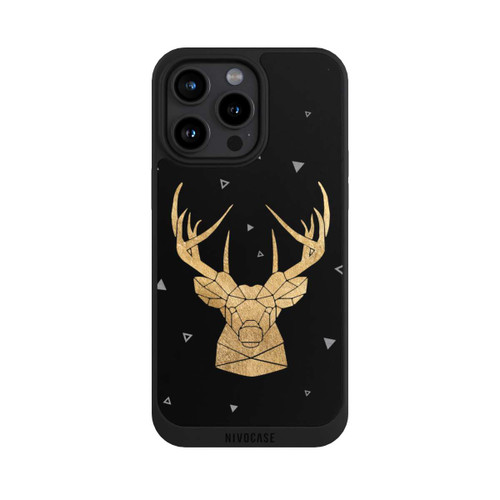 Apple iPhone 15 Pro Max NIVOpure Geometric Deer &amp; Antlers
