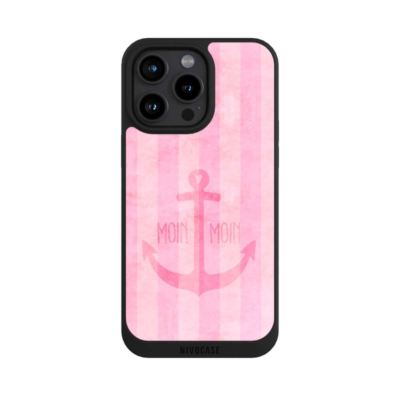 iPhone 15 Pro Max NIVOpure Moin Moin Stripes Pink