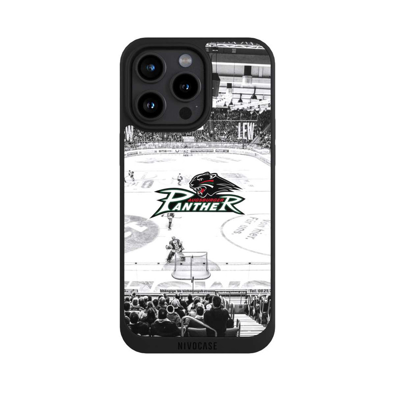 iPhone 15 Pro Max NIVOpure Augsburger Panther Équipe de hockey sur glace Blanc