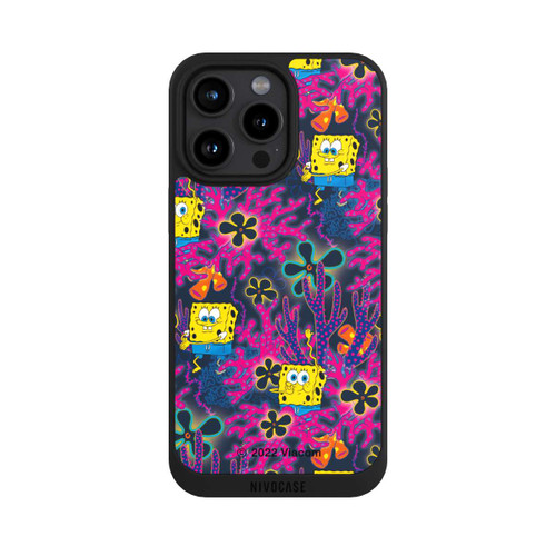 Apple iPhone 15 Pro Max NIVOpure Spongebob - Coral Pattern