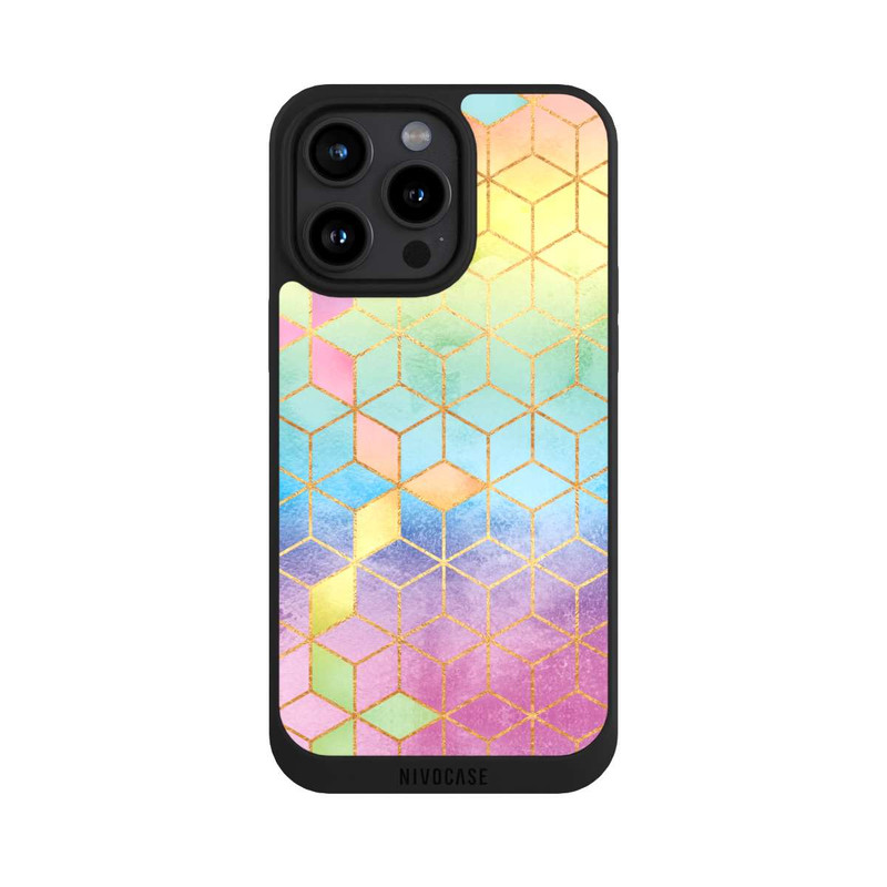 iPhone 15 Pro Max NIVOpure Regenbogenwürfel