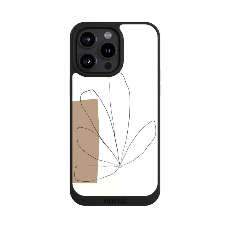 iPhone 15 Pro Max NIVOpure Blumen und Formen Nr. 2 - Anastasia Sawall