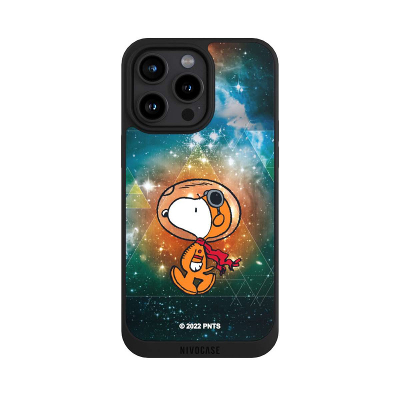 iPhone 15 Pro Max NIVOpure Snoopy Weltraumreisender Grün