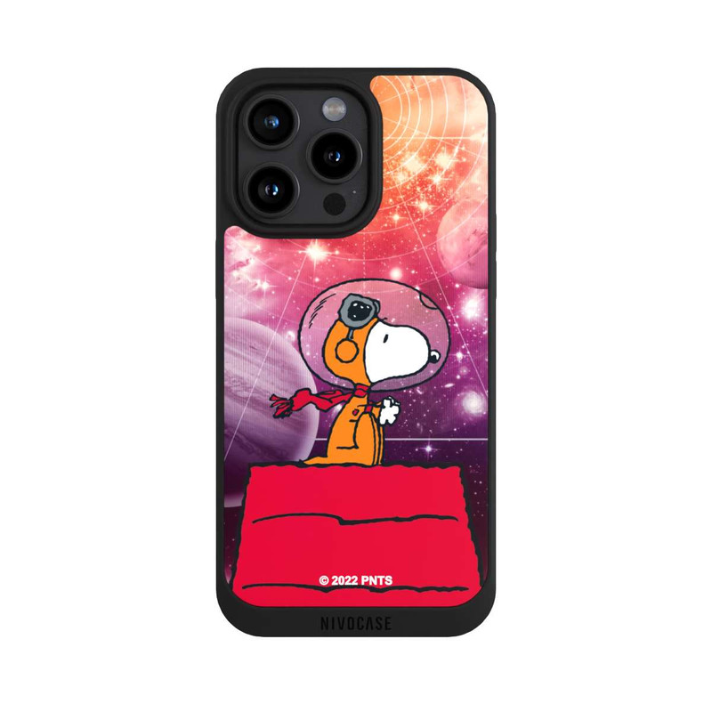 iPhone 15 Pro Max NIVOpure Snoopy Weltraumreisender Planet