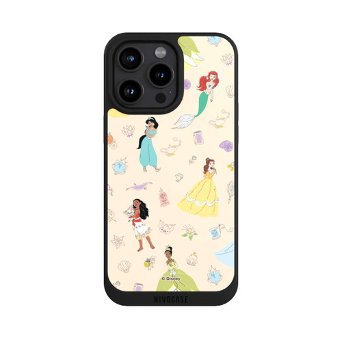 Apple iPhone 15 Pro Max NIVOpure Princess Pattern Beige Disney Princess