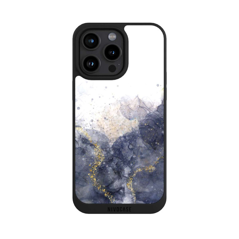 iPhone 15 Pro Max NIVOpure Alkoholtinte glamouröses Blau