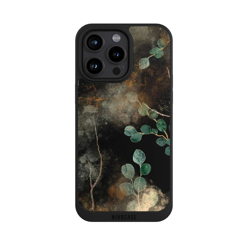 iPhone 15 Pro Max NIVOpure Eucalyptus en Fond