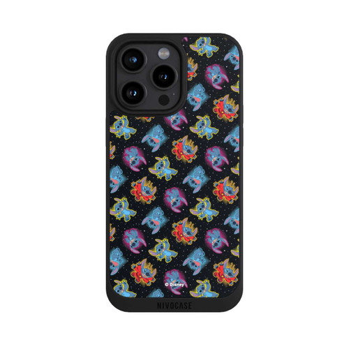 Apple iPhone 15 Pro Max NIVOpure Stitch Pattern Black