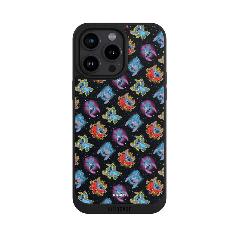 iPhone 15 Pro Max NIVOpure Stitch Pattern Black
