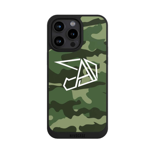 Apple iPhone 15 Pro Max NIVOpure Logo Camouflage