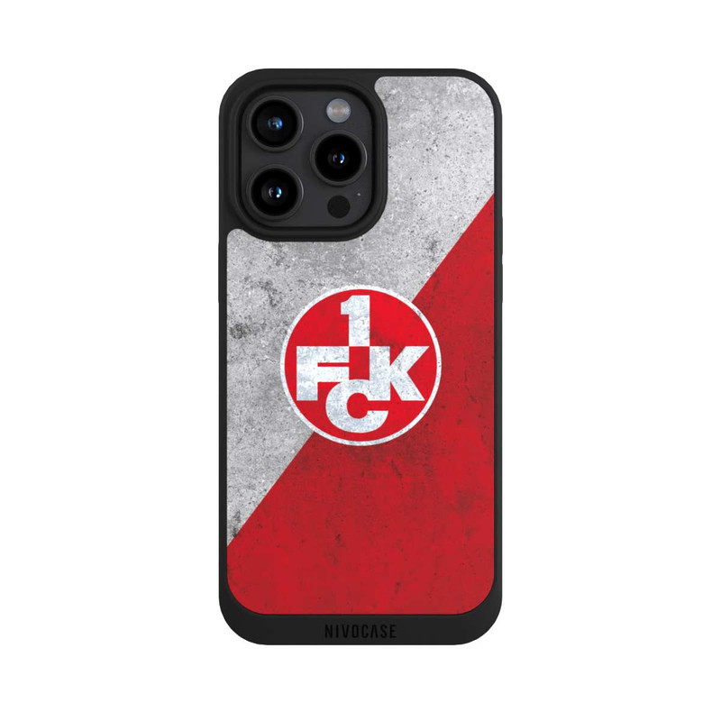 iPhone 15 Pro Max NIVOpure 1.FC Kaiserslautern-Beton Logo red