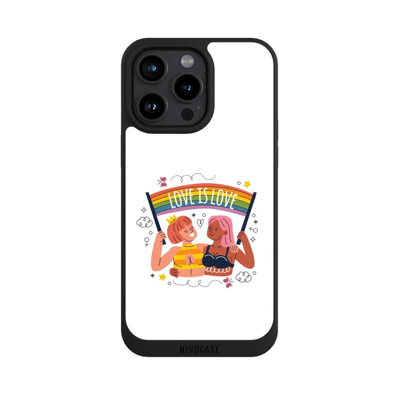 iPhone 15 Pro Max NIVOpure Love is Love Femmes