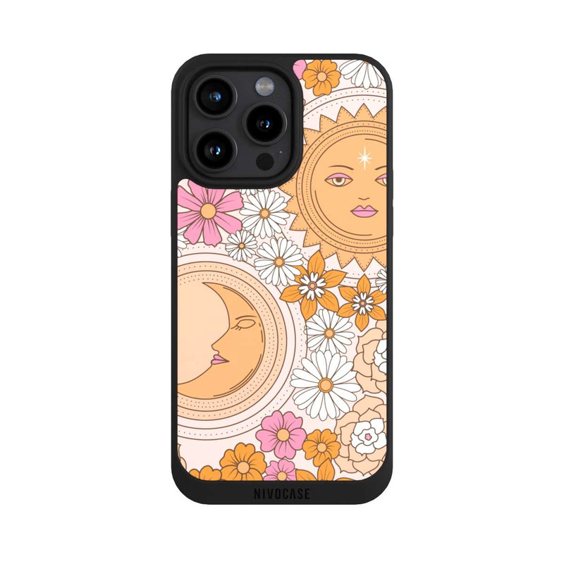 iPhone 15 Pro Max NIVOpure Mond-Sonne-Blumen