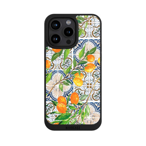Apple iPhone 15 Pro Max NIVOpure Oranges Grecques Pattern