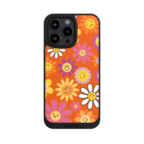 Apple iPhone 15 Pro Max NIVOpure Smiles Orange Flowers