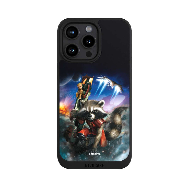 iPhone 15 Pro Max NIVOpure Rocket & Baby Groot Guardians Of The Galaxy
