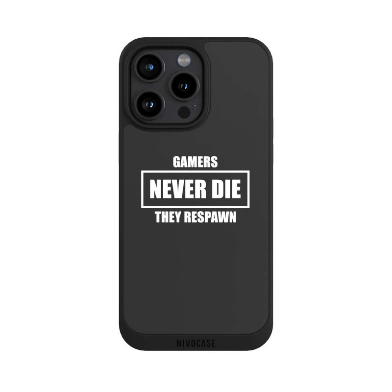 iPhone 15 Pro Max NIVOpure Gamers Never Die. They Respawn.