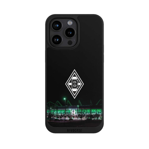 Apple iPhone 15 Pro Max NIVOpure Borussia-Park bei Nacht