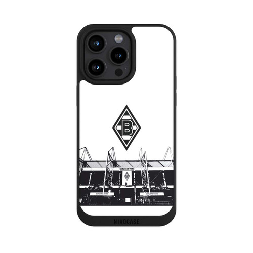 Apple iPhone 15 Pro Max NIVOpure Borussia-Park Schwarz und Weiß