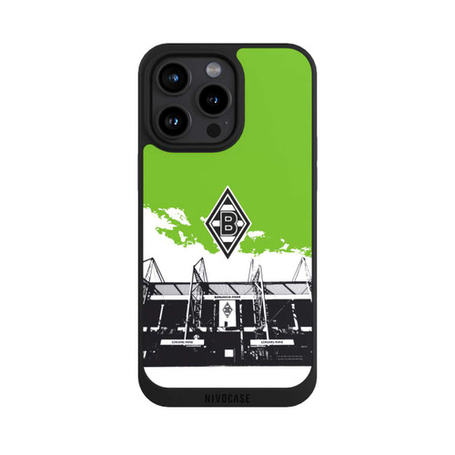 Apple iPhone 15 Pro Max NIVOpure Borussia-Park Schwarz Weiß Grün