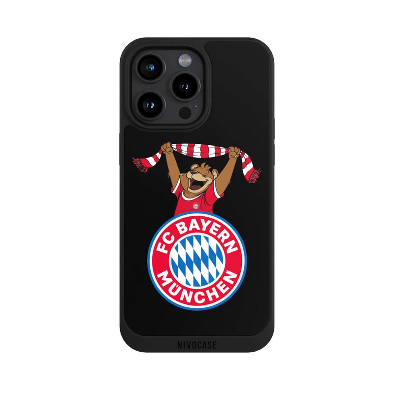 iPhone 15 Pro Max NIVOpure Bernie Jubel mit Schal black