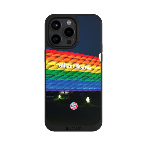 Apple iPhone 15 Pro Max NIVOpure Allianz Arena Regenbogen
