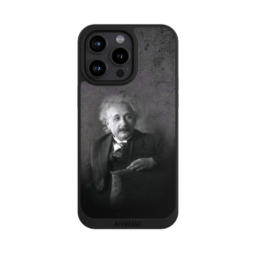 Apple iPhone 15 Pro Max NIVOpure Portrait d'un brillant physicien