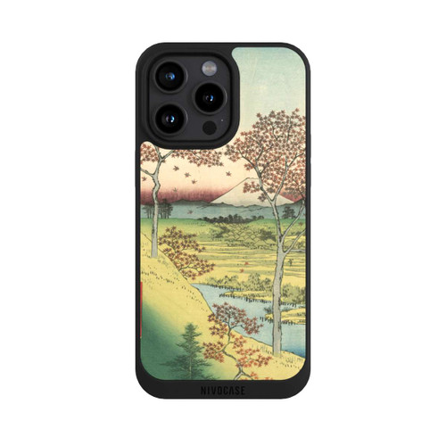 Apple iPhone 15 Pro Max NIVOpure Colline du crépuscule à Meguro Utagawa Hiroshige