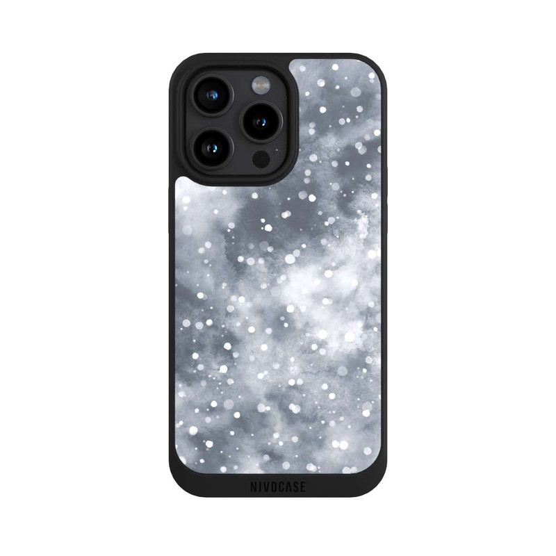 iPhone 15 Pro Max NIVOpure Ciel de neige d'hiver abstrait