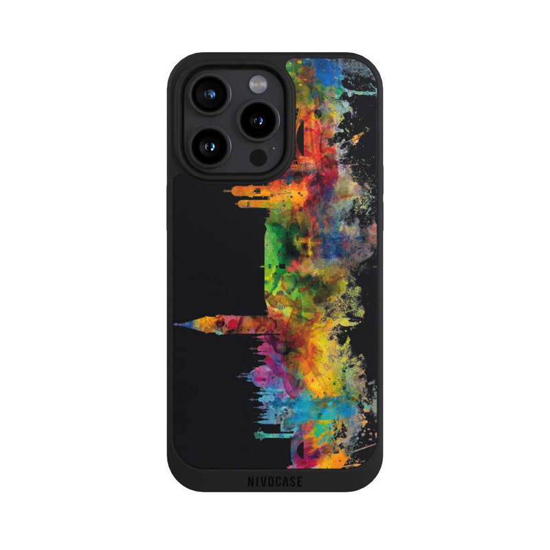 iPhone 15 Pro Max NIVOpure Venise Italie Ligne d'horizon Noir