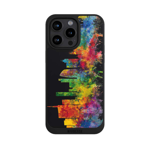 Apple iPhone 15 Pro Max NIVOpure Milan Italie Skyline Noir