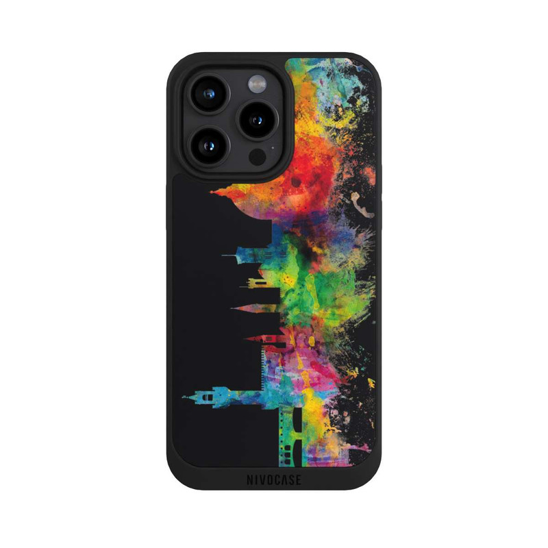 iPhone 15 Pro Max NIVOpure Florence Italie Ligne d'horizon Noir