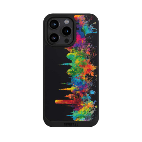 Apple iPhone 15 Pro Max NIVOpure Copenhague Danemark Ligne d'horizon Noir